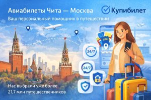 Авиабилеты Чита — Москва: как организовать перелёт и использовать цифровые сервисы для удобного путешествия
